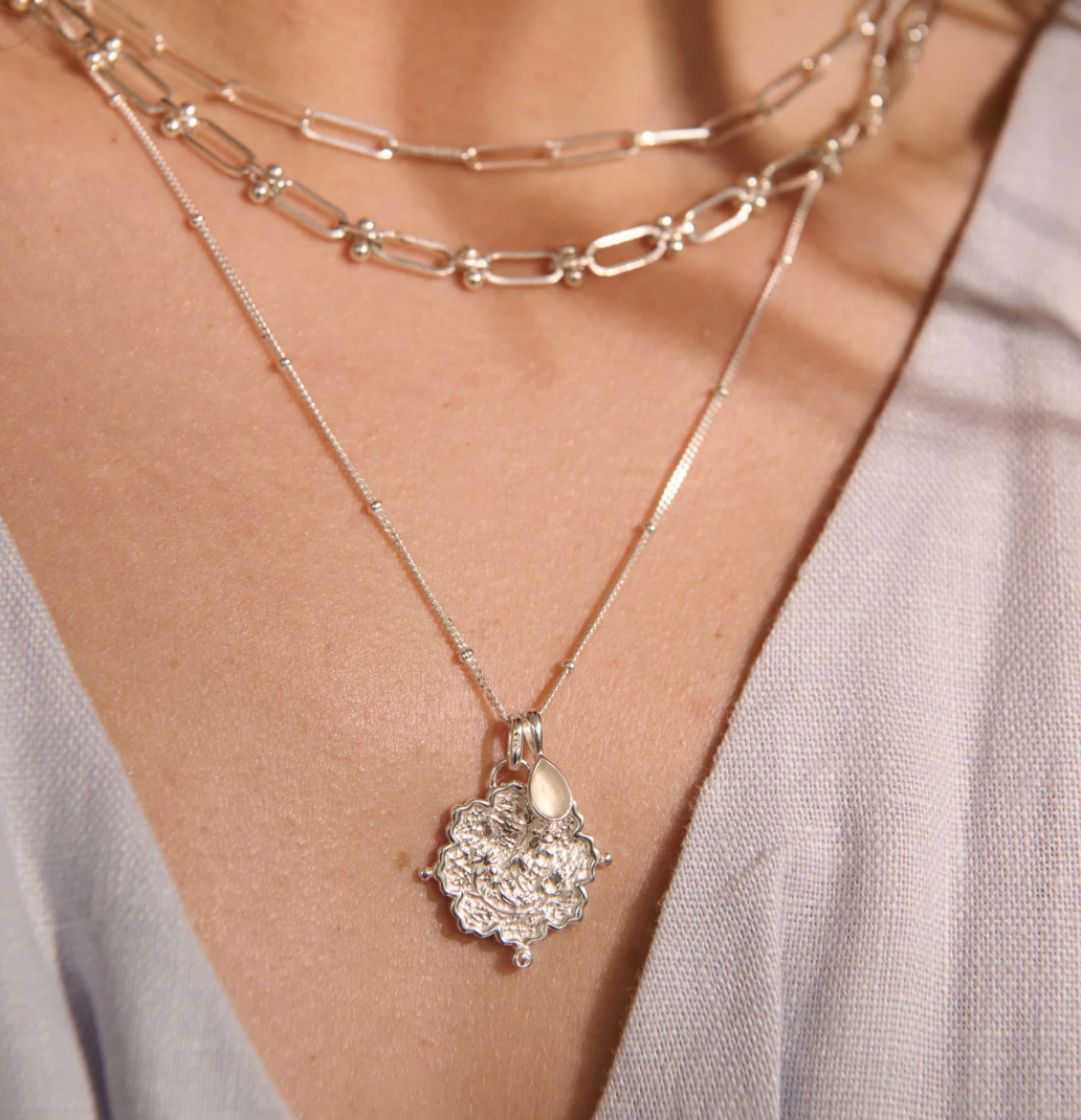 Murkani Loved Always Pendant Necklace Sterling Silver