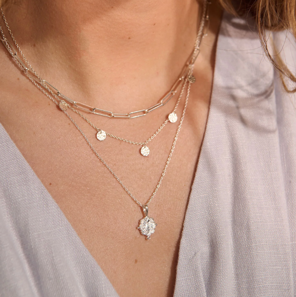 Murkani Loved Always Pendant Necklace Small Sterling Silver