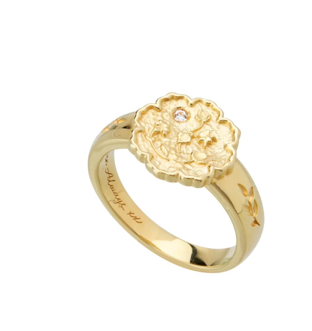 Murkani Loved Always Ring Gold Plated