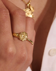 Murkani Loved Always Ring Gold Plated