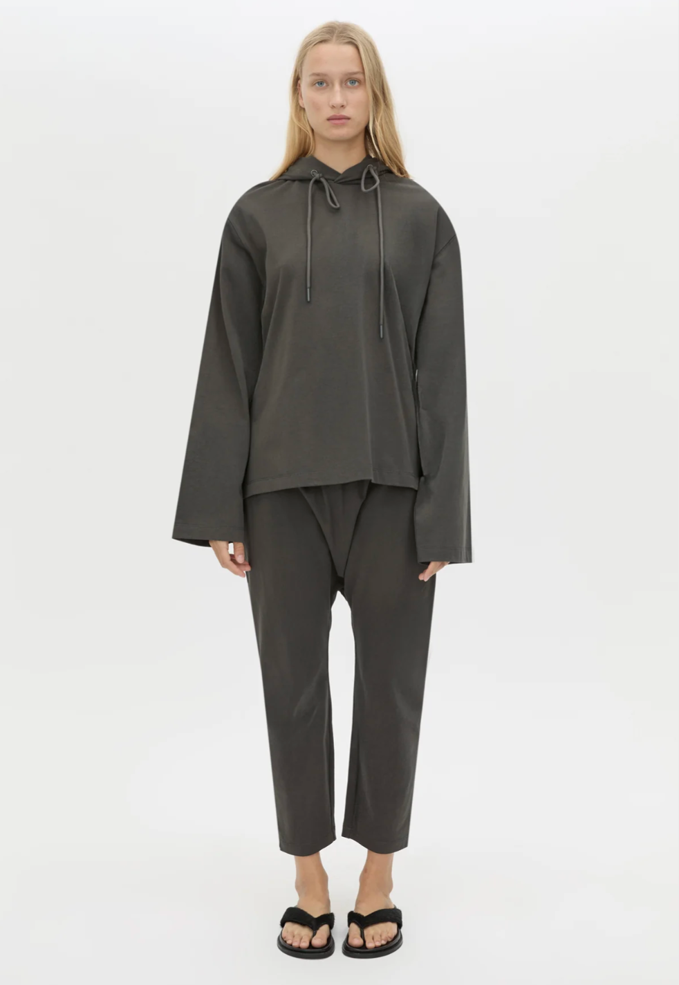 Camilla and Marc Studio Hoodie Coal