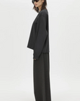 Camilla and Marc Studio Graphic Long Sleeve Tee Coal