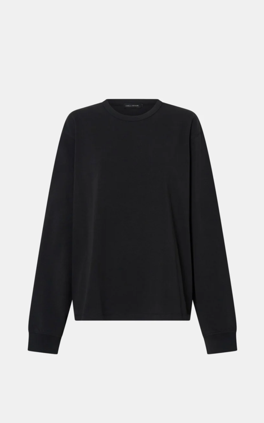 Camilla and Marc Studio Graphic Long Sleeve Tee Coal