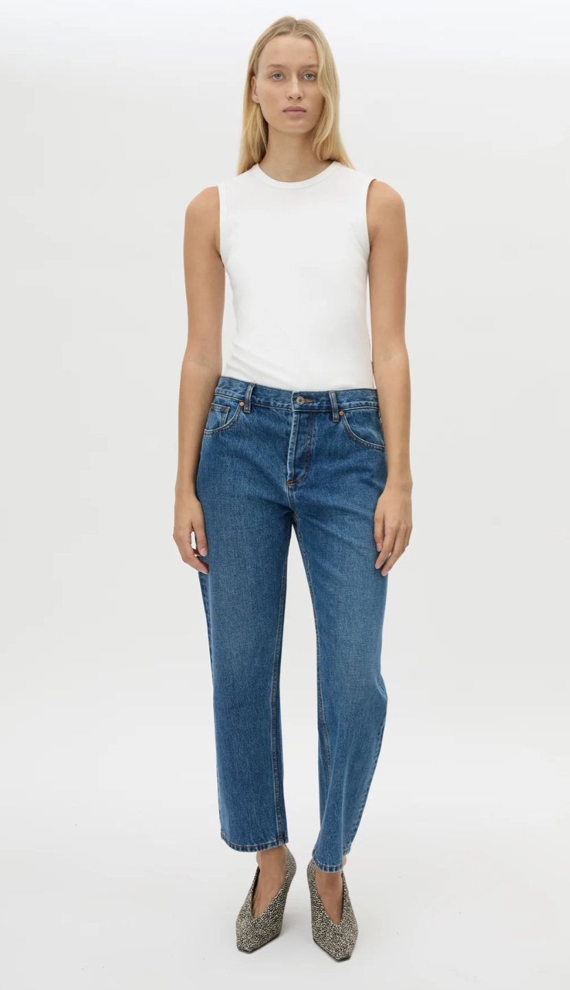 Camilla And Marc Alba Crew Neck Tank Soft White