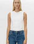 Camilla And Marc Alba Crew Neck Tank Soft White