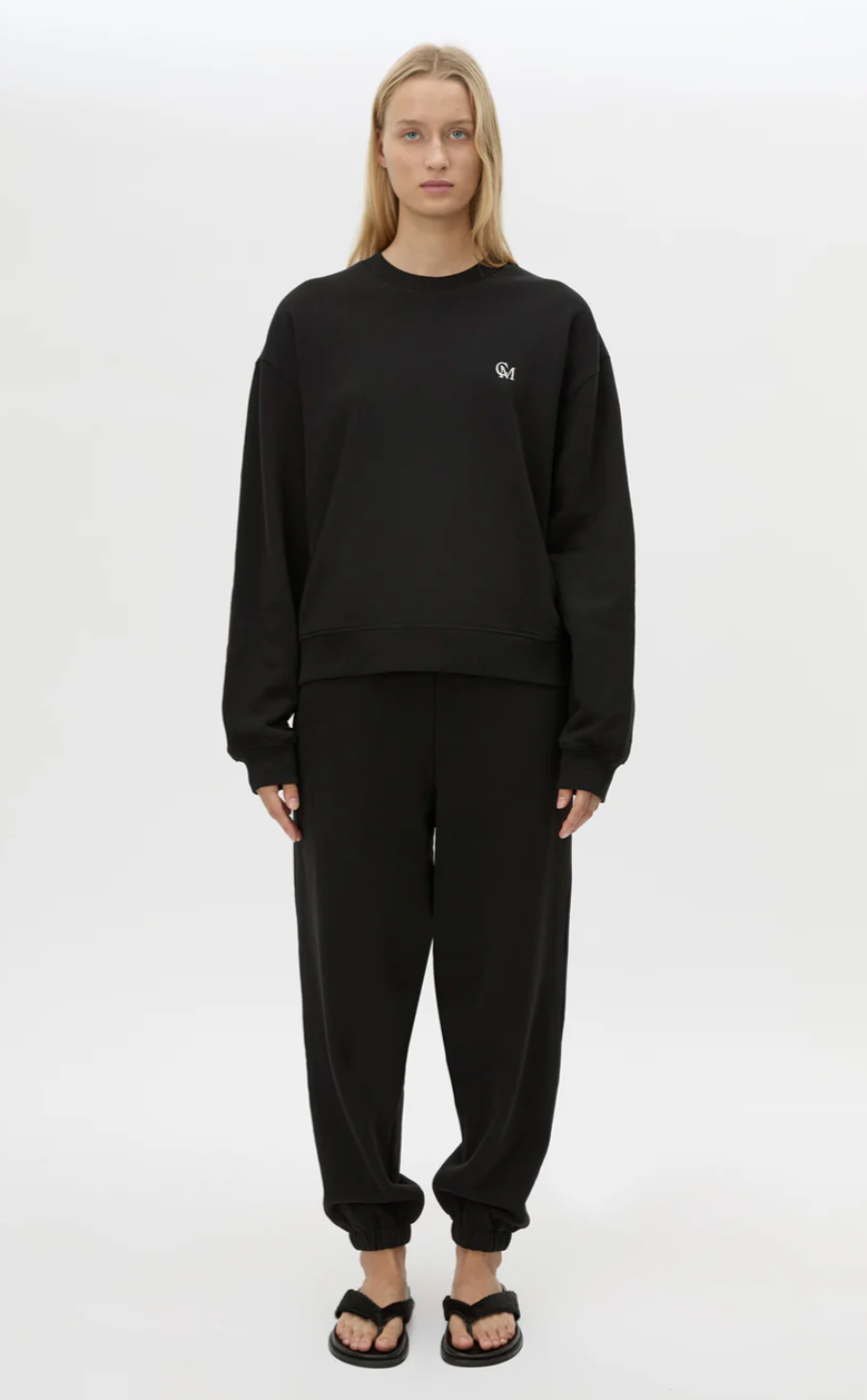 Camilla and Marc Lyra Tracksuit Top Black White