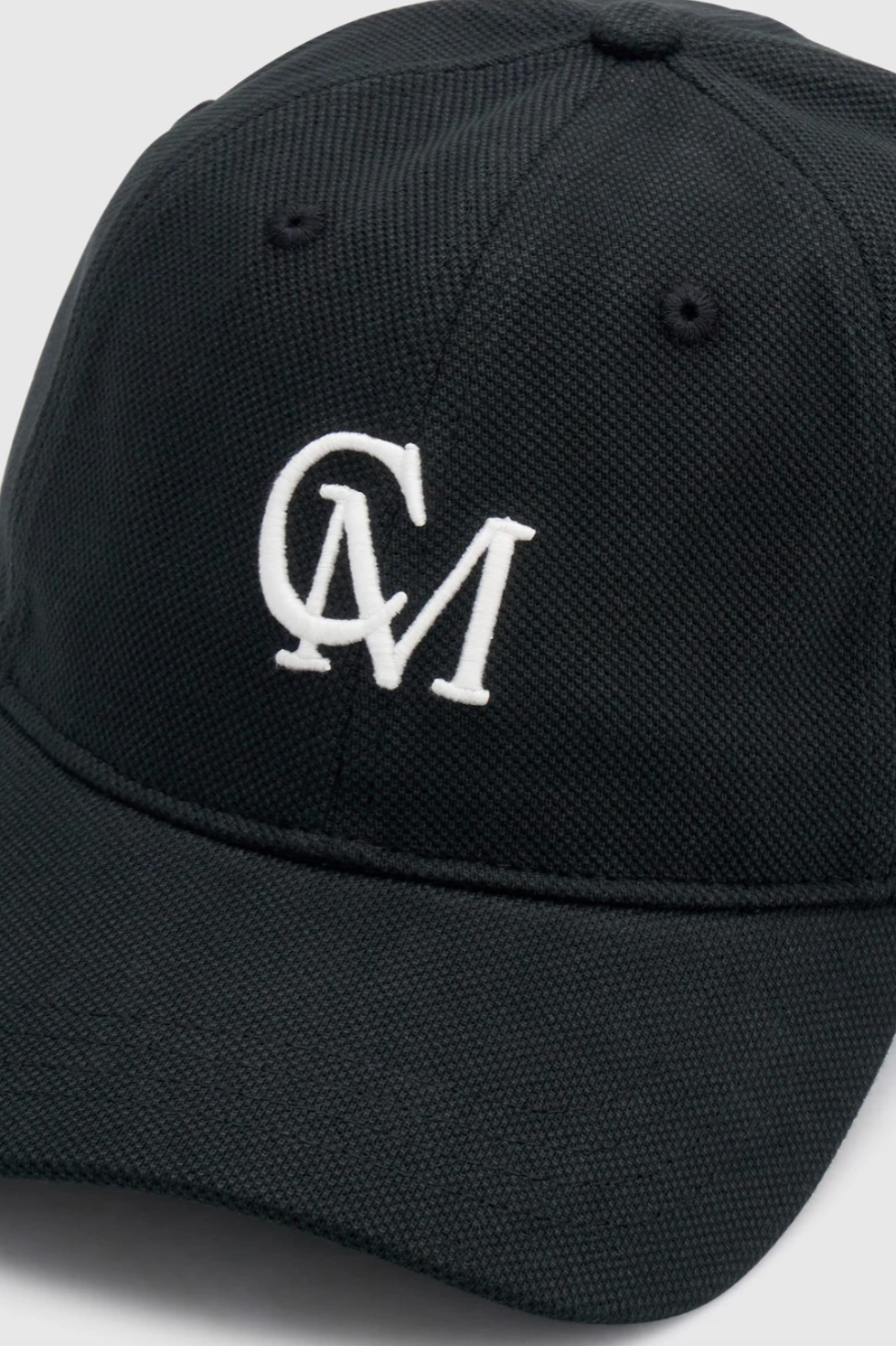 Camilla and Marc Isolde Embroidered Logo Cap Black