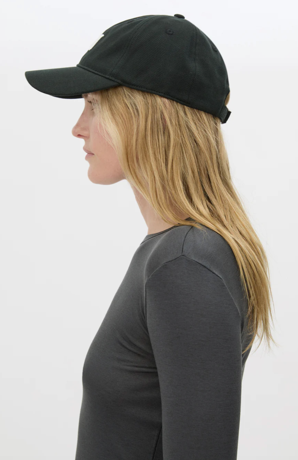 Camilla and Marc Isolde Embroidered Logo Cap Black