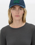 Camilla and Marc Sonora Embroidered Logo Cap Deep Ink