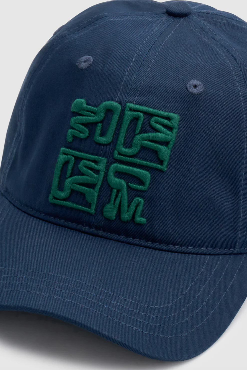 Camilla and Marc Sonora Embroidered Logo Cap Deep Ink