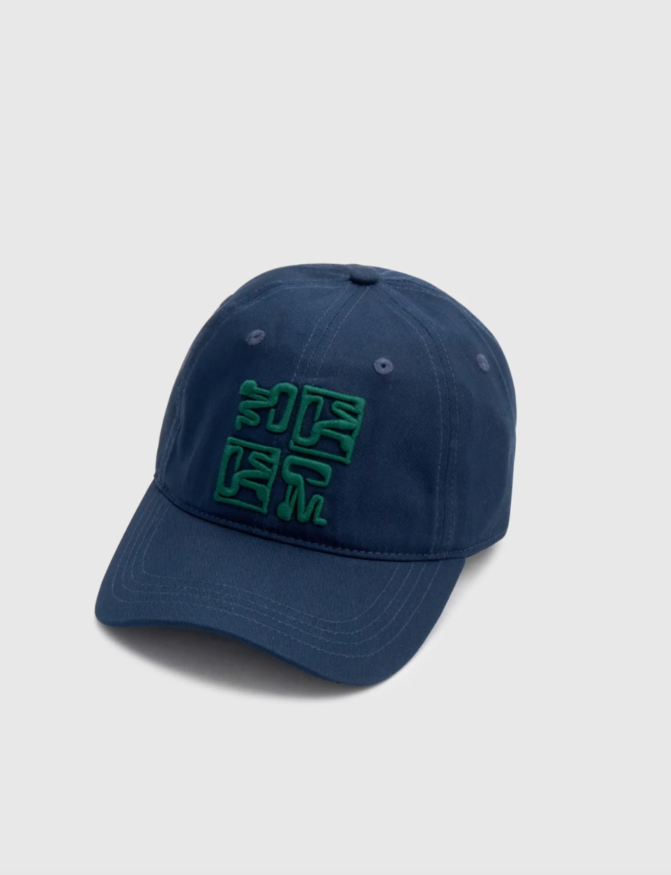 Camilla and Marc Sonora Embroided Logo Cap Dark Emerald