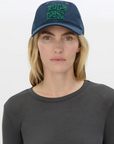 Camilla and Marc Sonora Embroided Logo Cap Dark Emerald