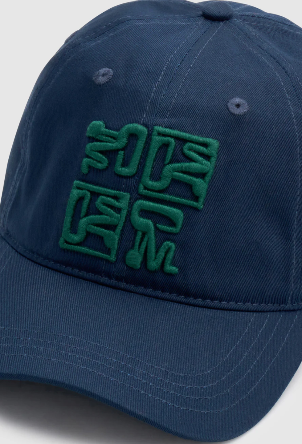 Camilla and Marc Sonora Embroided Logo Cap Dark Emerald