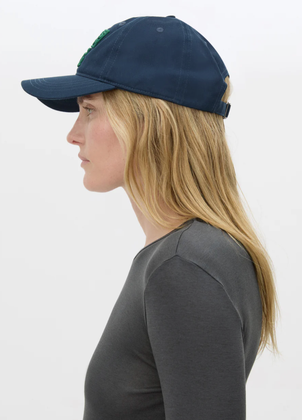 Camilla and Marc Sonora Embroided Logo Cap Dark Emerald