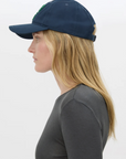 Camilla and Marc Sonora Embroided Logo Cap Dark Emerald