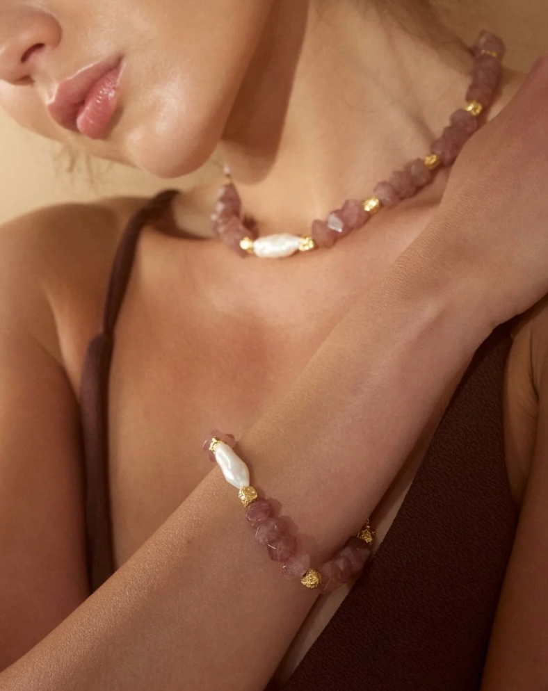 Indigo and Wolfe Rosara Bracelet