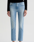 AG Mari Crop Jean Mid Rise Slim Straight Cruiser