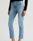 AG Mari Crop Jean Mid Rise Slim Straight Cruiser