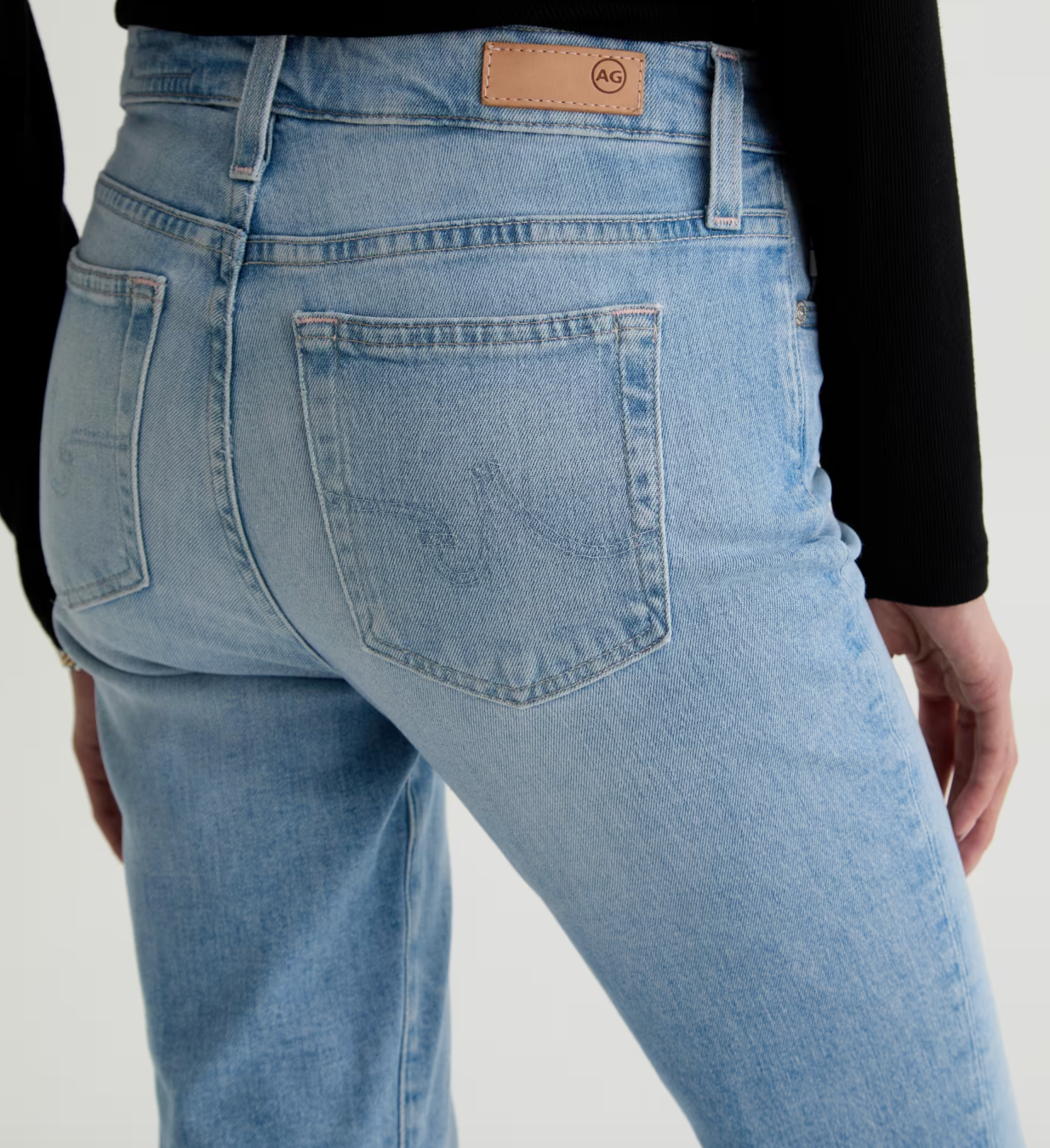 AG Mari Crop Jean Mid Rise Slim Straight Cruiser