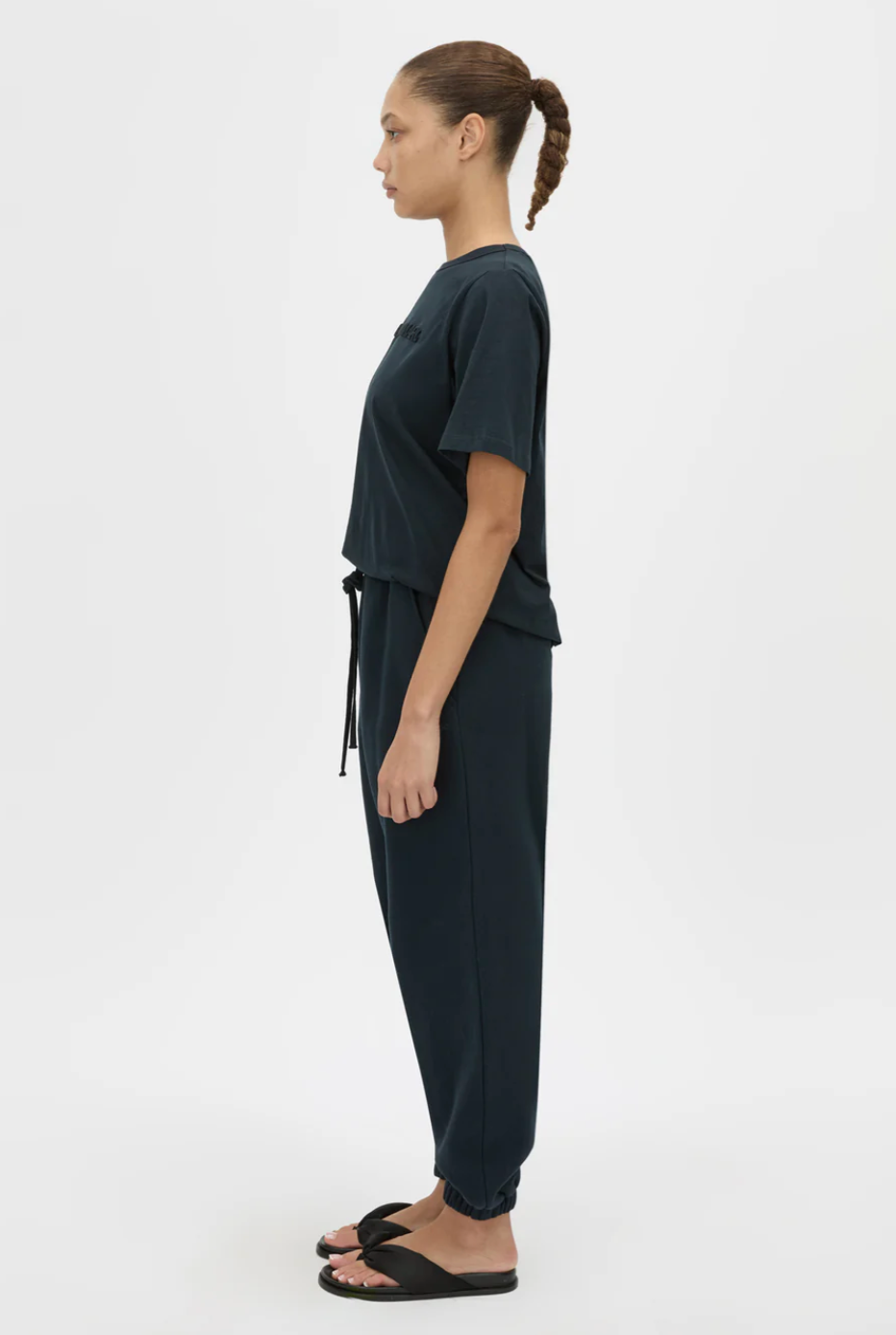 Camila and Marc Tia Logo Track Pant Deep Ink