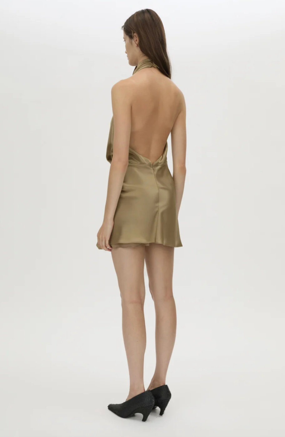 Camilla and Marc Delara Mini Dress Moss Green