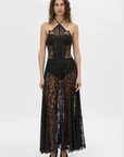Camilla and Marc Elaris Lace Bodysuit Black