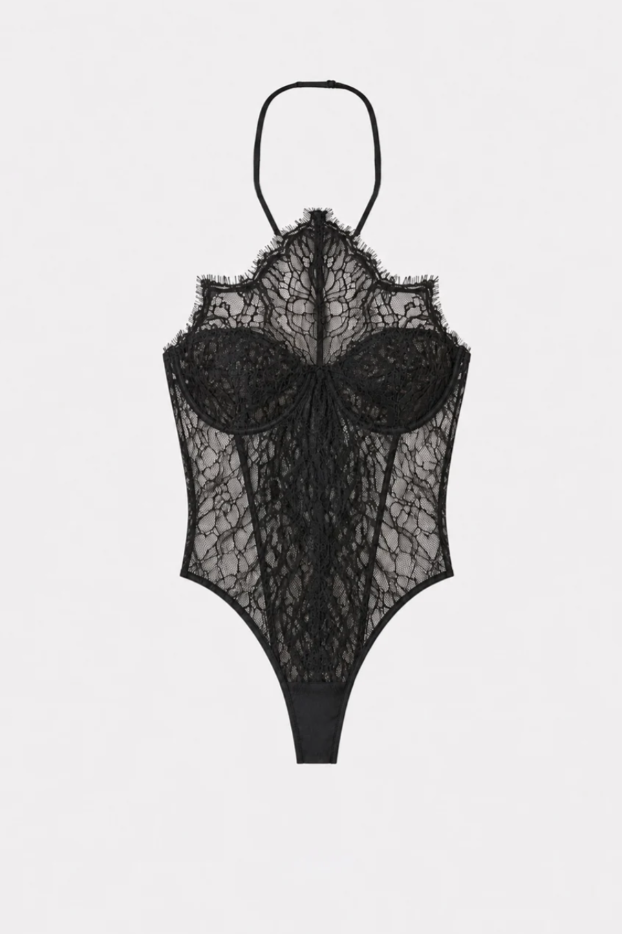 Camilla and Marc Elaris Lace Bodysuit Black