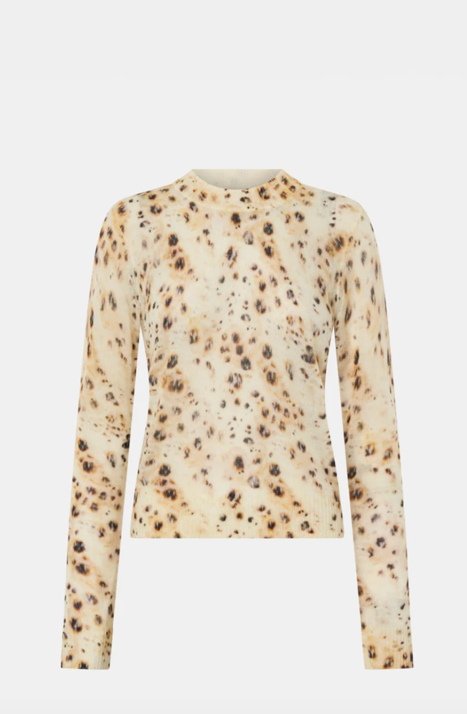 Camilla and Marc Teneva Printed Knit Sweater Spot Print
