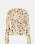 Camilla and Marc Teneva Printed Knit Sweater Spot Print