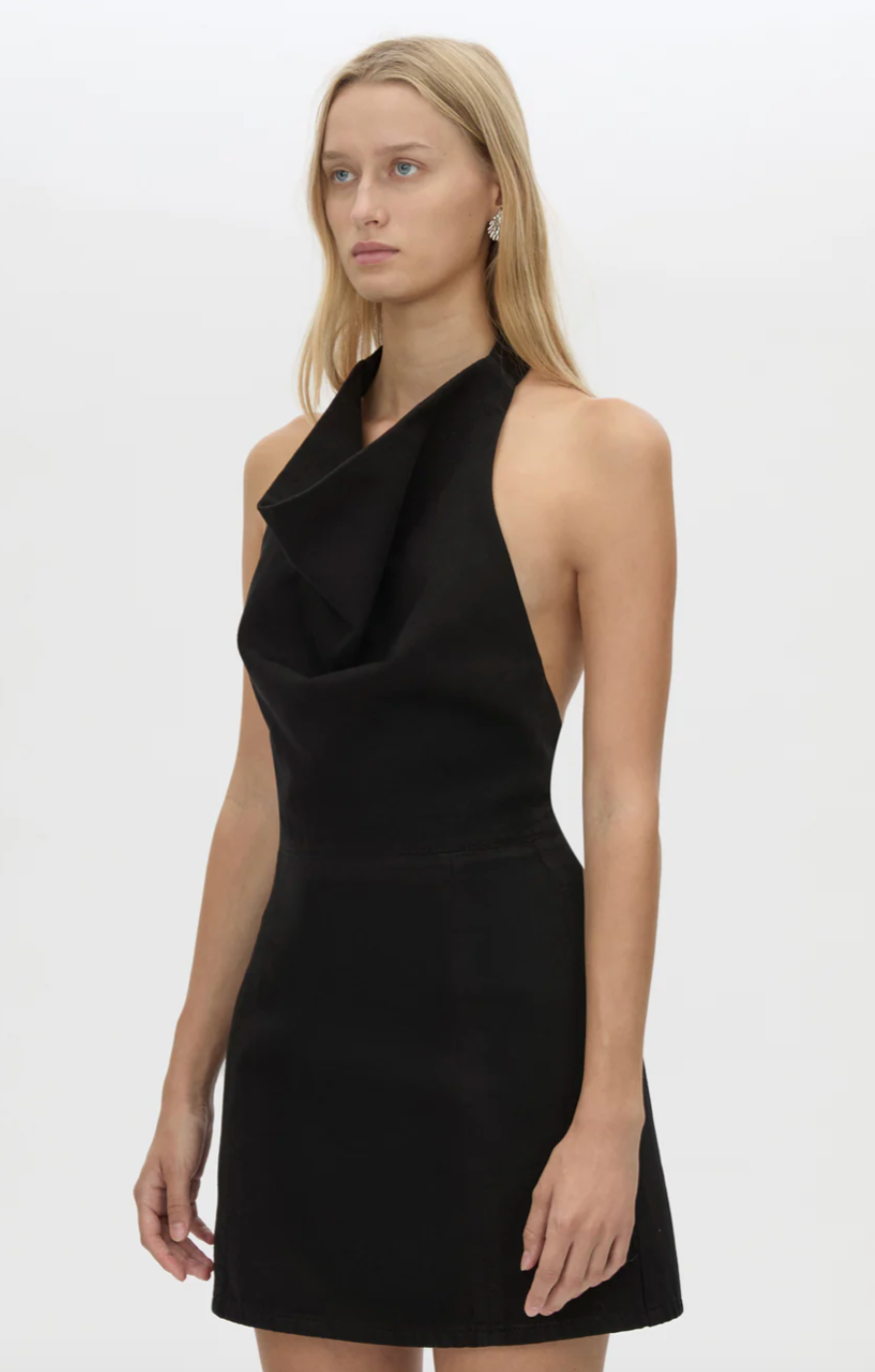 Camilla and Marc Aubrey Denim Mini Dress True Black