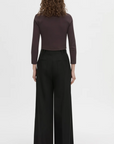 Camilla and Marc Aubrey Long Sleeve Rib Top Hickory
