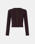 Camilla and Marc Aubrey Long Sleeve Rib Top Hickory