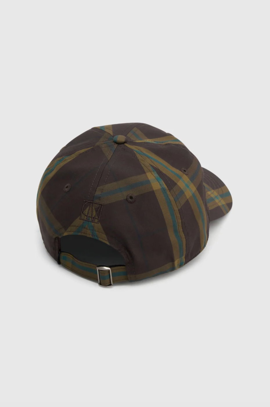 Camilla and Marc Winton Check Logo Cap Espresso Check
