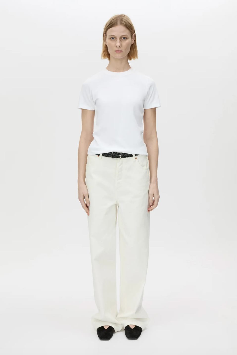 Camilla and Marc Alba Boxy Tee Soft White