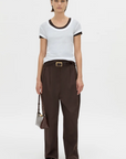 Camilla and Marc Siona Light Weight Fitted Tee Soft White