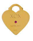 Murkani Love You Small Heart Necklace Gold