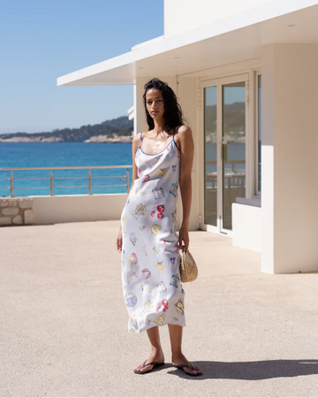 Roame Wessex Slip Dress Trattoria Roame