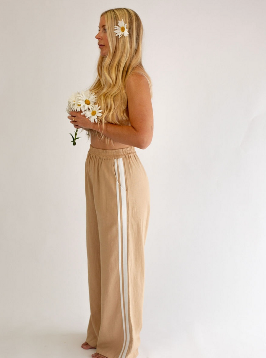 Zaziba Linen Pant Sand