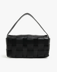 St Agni Woven Envelope Mini Tote Black