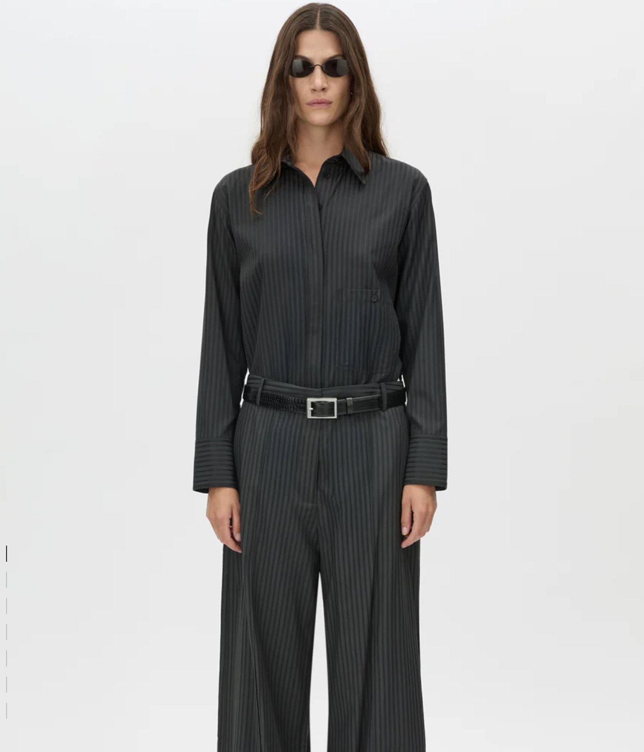 Camilla and Marc Ophyria Shirt Black Stripe