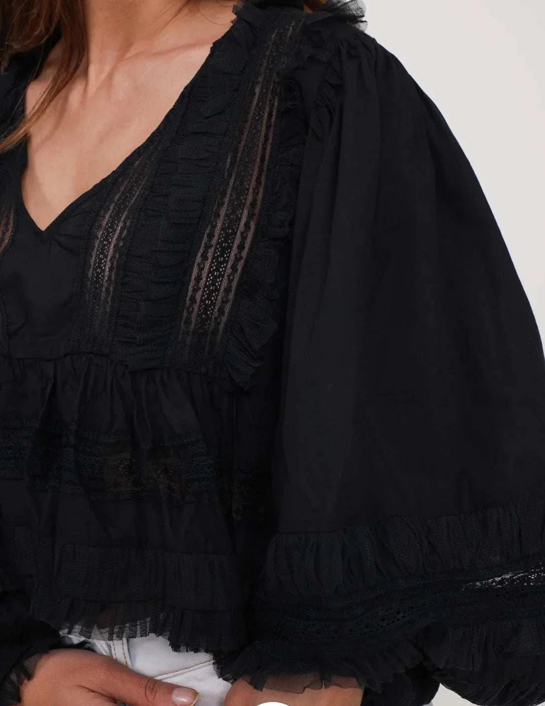 Mes Demoiselles Melody Blouse Black
