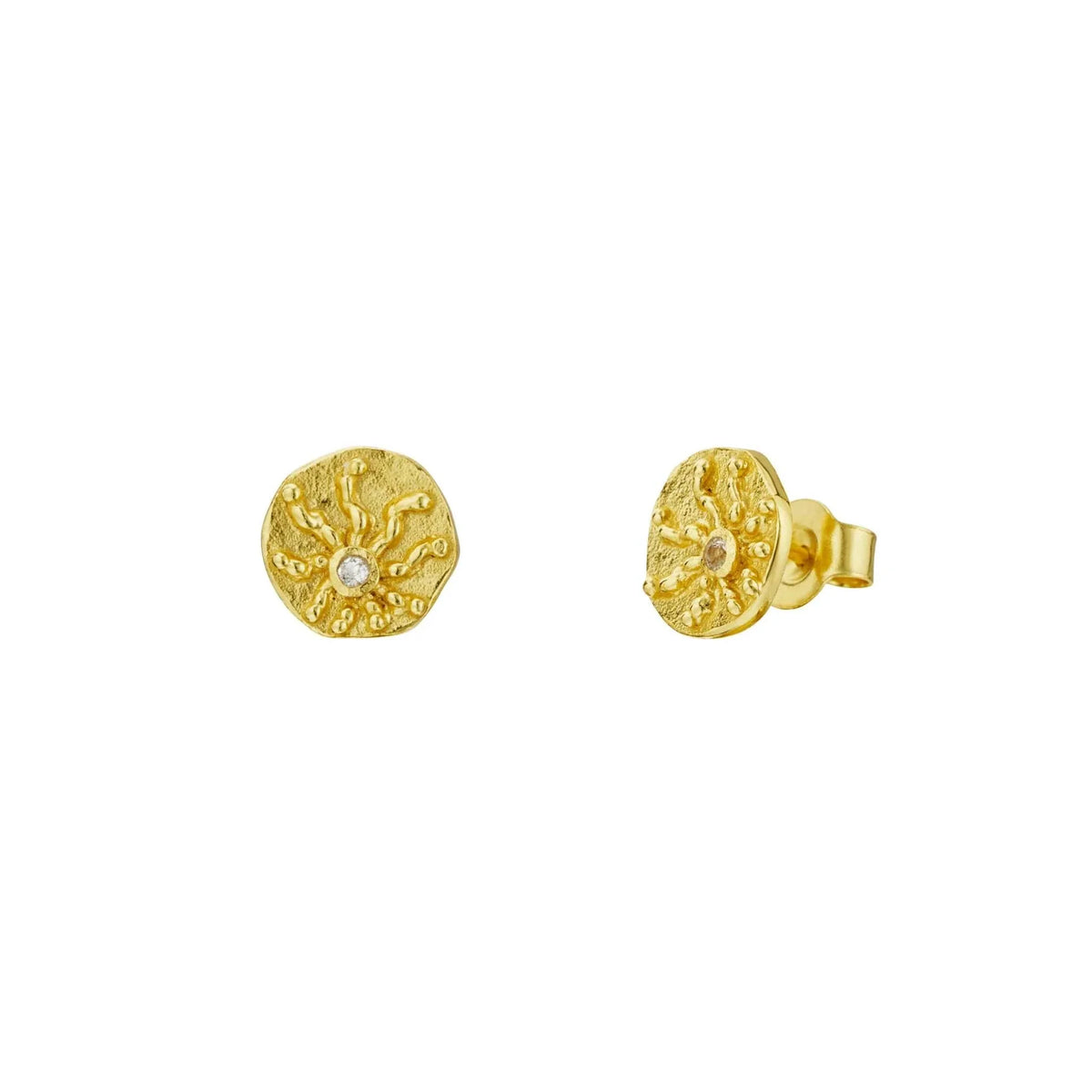 Murkani Of the Sea Small Stud Earrings Gold