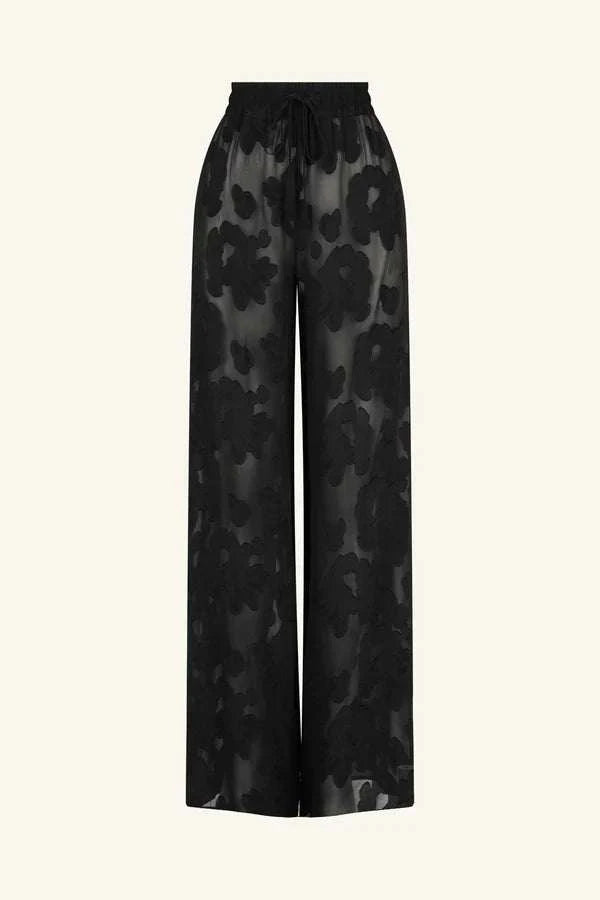 Shona Joy Bowery Drawstring Pant Noir