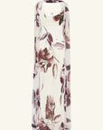 Shona Joy Marpessa Bias Maxi Dress With Scarf Berry White