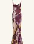 Shona Joy Gia Bias Maxi Dress Lilac Bloom