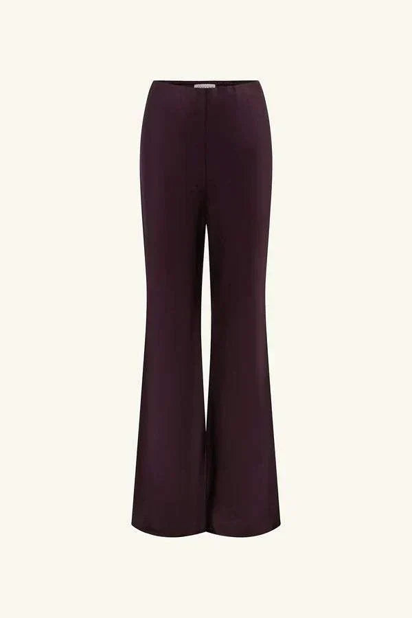 Shona Joy Savanna Bias Cut Pant Plum