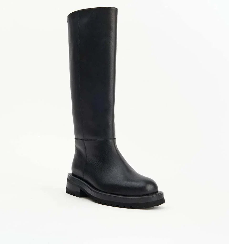 Alias Mae Silvie Knee High Boot Black Leather
