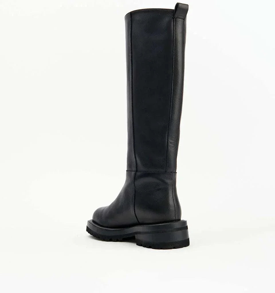 Alias Mae Silvie Knee High Boot Black Leather