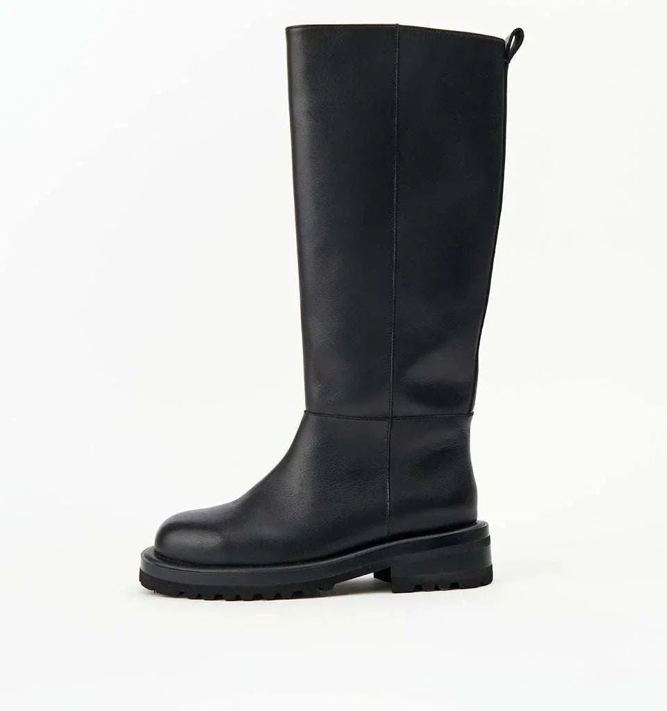 Alias Mae Silvie Knee High Boot Black Leather
