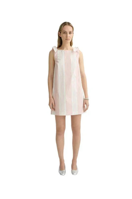 Posse Rosie Mini Dress Pink Stripe